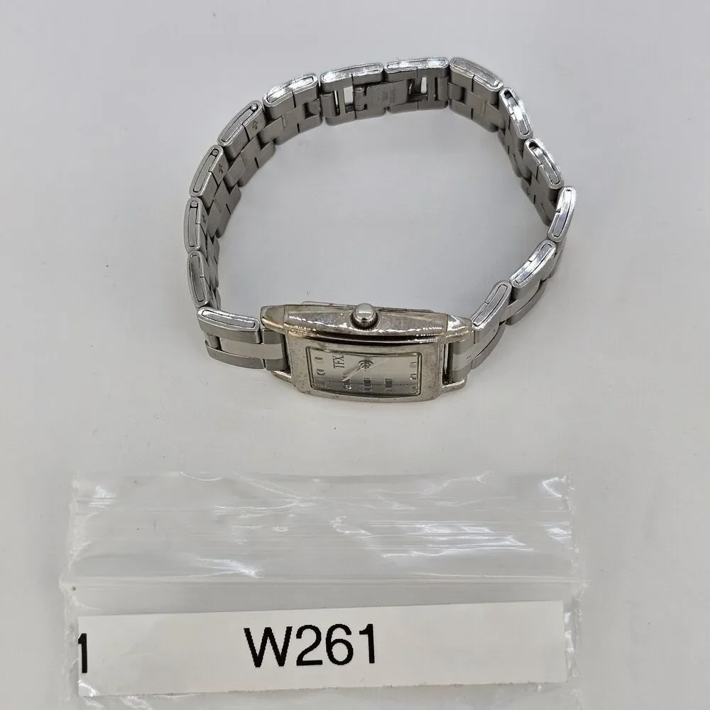 TFX by‎ Bulova Women's Watch 22MM Gray Dial Bracelet Band 6.5